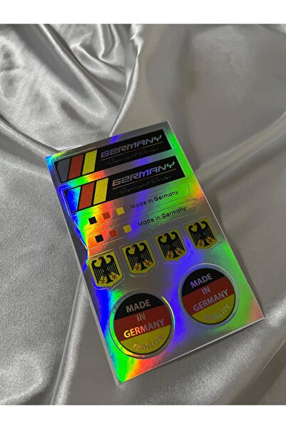 CEBECİOTO Germany Butterfly Cam Hologram Sticker New Series