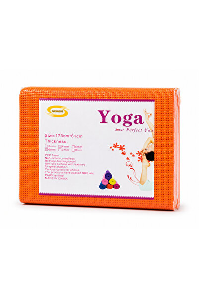 Generic Brand Non-Slip Yoga and Fitness Mat 173 x 61 cm, Thickness 6 mm
