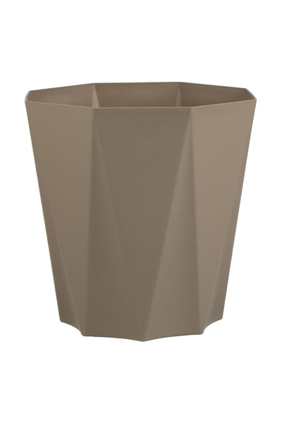 OEM Ghiveci octogonal din plastic Mocca 20x19,5cm