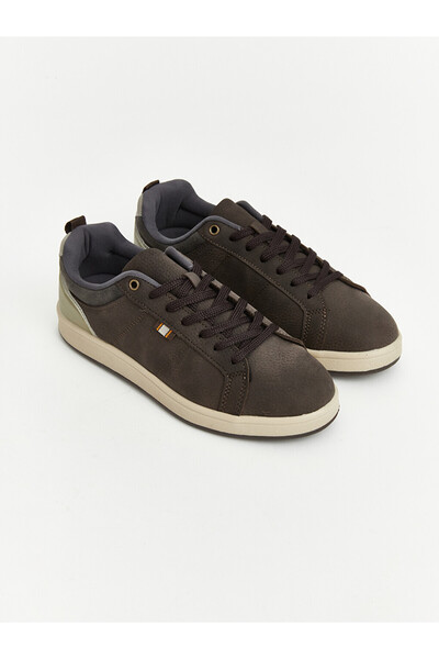 LC Waikiki Lcw Steps Brown Suede Look Men's Sports Shoes