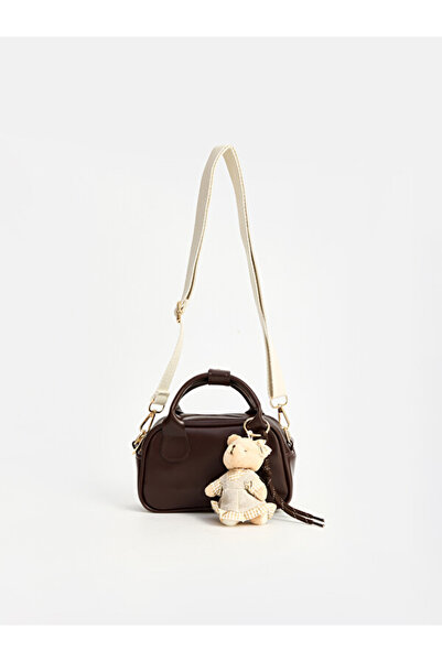 LC Waikiki Rmz Gi̇yi̇m Farki̇yla Girl's Shoulder Bag with Animal Figures