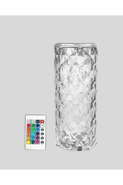 online kapsulavm avm alışveriş ضوء ليلي LED بتصميم كريستالي RGB - ضوء زخرفي ي...