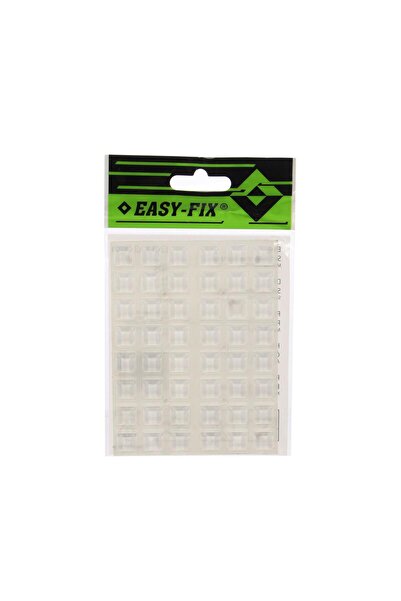 OEM Self-adhesive bumper, transparent, M 448.55.00, 13 x 13 x 3 mm, set of 48...