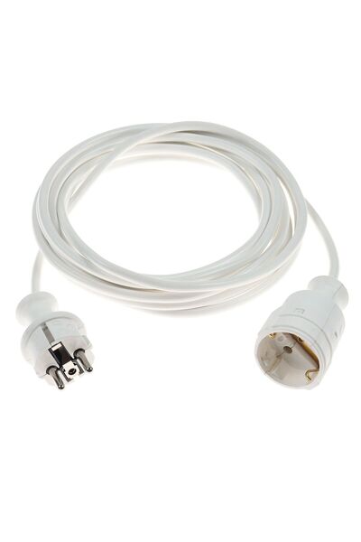 OEM Prelungitor cu fisa si cupla, contact de protectie, 5 m, H05VV-F 3 x 1 mmp