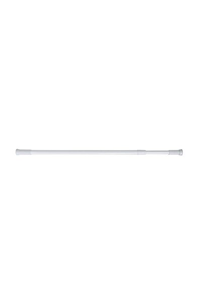 OEM Bara perdea dus, telescopica / extensibila, aluminiu, alb, F140096, 140 -...