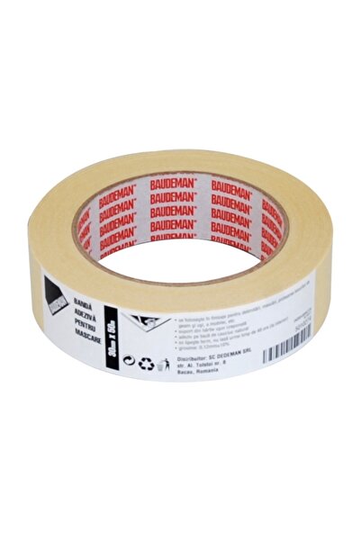 OEM Banda mascare Baudeman 4359 - 42, alb, interior, 50 m x 30 mm