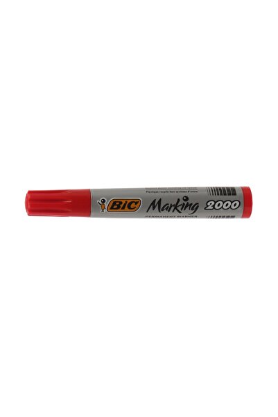OEM Перманентен маркер, BIC Marking 2000, червен