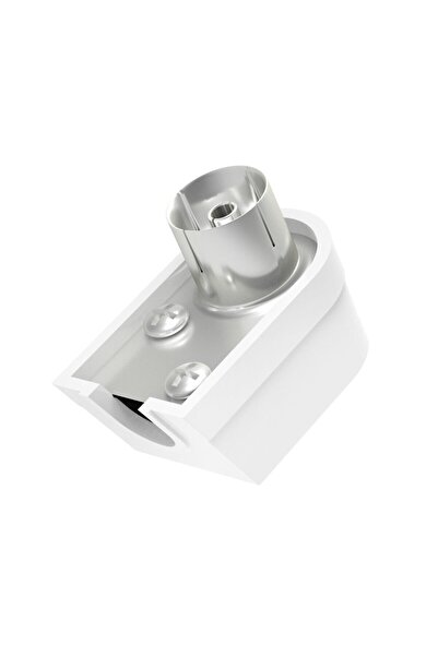 OEM Hama 305086 coaxial TV antenna connector, 90 degrees, female plug, with s...