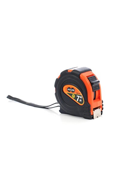 OEM Metal tape measure, with lock, with hooks, Holzer 20G-7525, 7.5 m