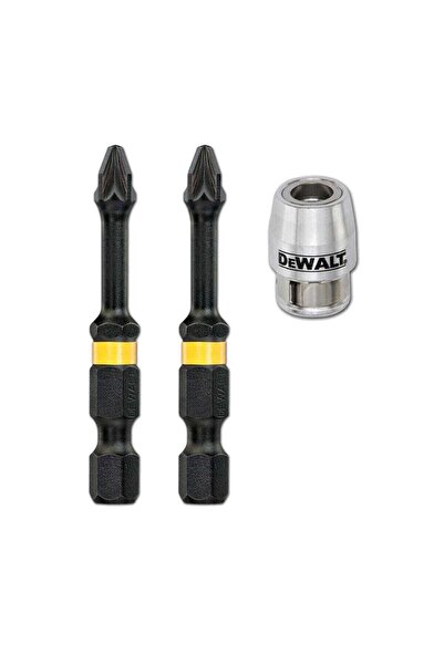 OEM Set of 2 screwdriver bits, DeWalt DT70535T, Pozidriv profile, PZ2, 50 mm