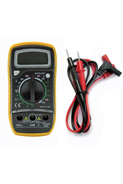 OEM Multimetru digital Avidsen 107100, masurare intensitate curent DC, masura...