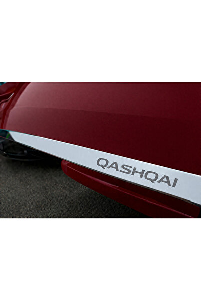 CarEste Nissan Qashqai 2014-2017 Krom Bagaj Alt Çıtası Qashqai Yazılı