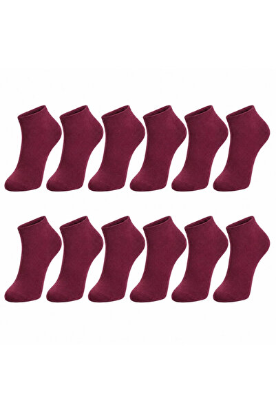 Berselya Underwear&Accessories Erkek Pamuklu Patik Çorap 12'li Paket 39-45 | Dikişsiz Burun, Koku Karşıtı, Nefes Alan Kısa Konç Sne