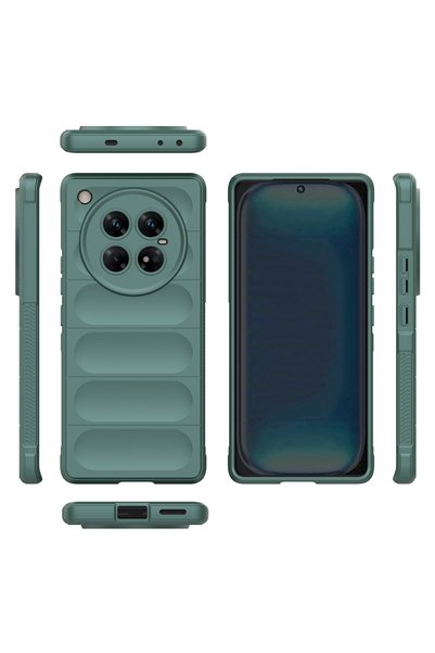 tekno grup Zero 40 5g Case Camera Protected Flexible Silicone with Finger Stripe Tkng