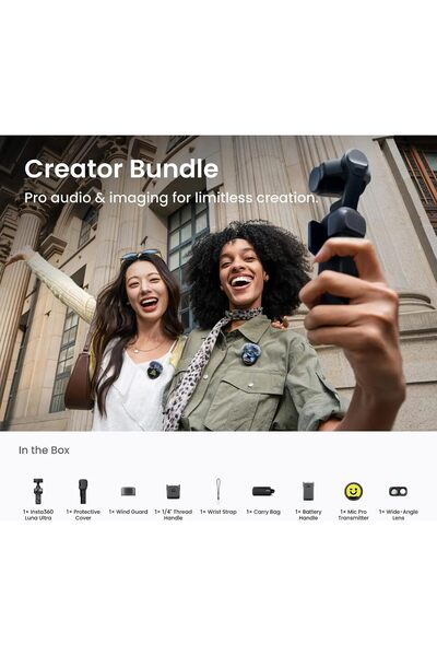 Insta360 Luna Ultra Creator Bundle