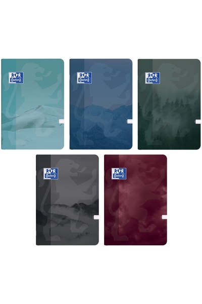 Oxford Caiet A4, 80 file, coperta plastic, dictando, motiv Teenager, diverse ...