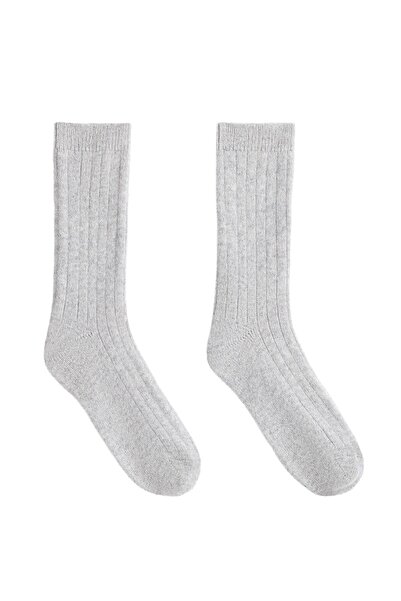 Oysho 75% cashmere socks