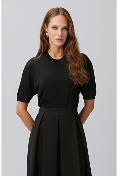 Network Siyah Rayon Basic Kazak