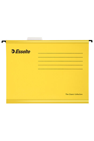 MC Micostore Standard yellow hanging file pendaflex esselte