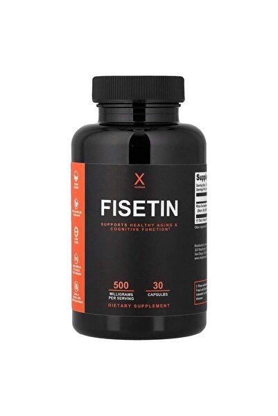 Humanx, Fisetin, 500 mg, 30 Capsules Takviye Edici Gıda