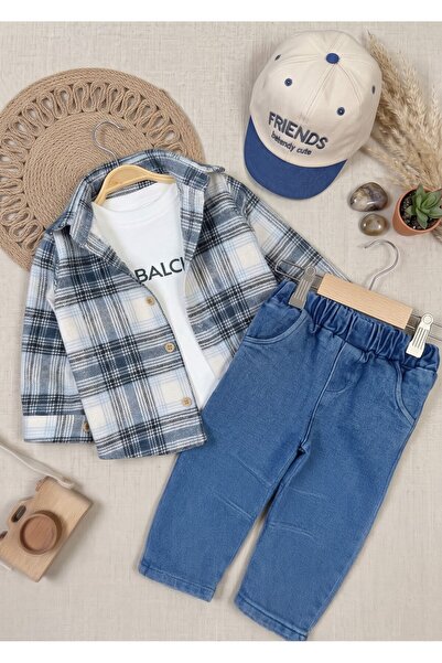 my petit panda Lumberjack Shirt, Friends Embroidered Hat, Long Sleeve Badi Ly...