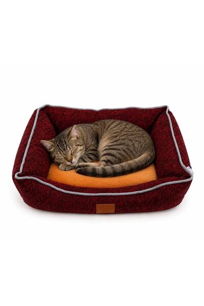 Generic Brand Dog and cat bed made of soft and fluffy material, Cotton, high ...