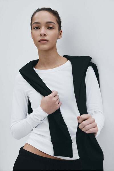 H&M Fitted cotton top