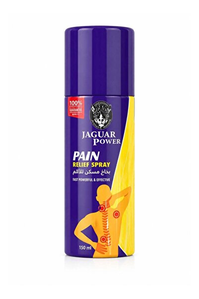 Jaguar Power Pain Relief Spray - Fast Cooling for Muscle, Joint, Neck & Back ...