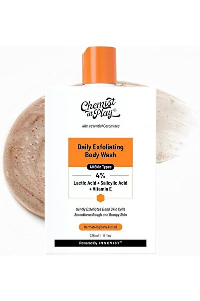 Chemist at Play Body Wash 1% Salicylic Acid Paraben-Free Sulfate-Free Gentle ...
