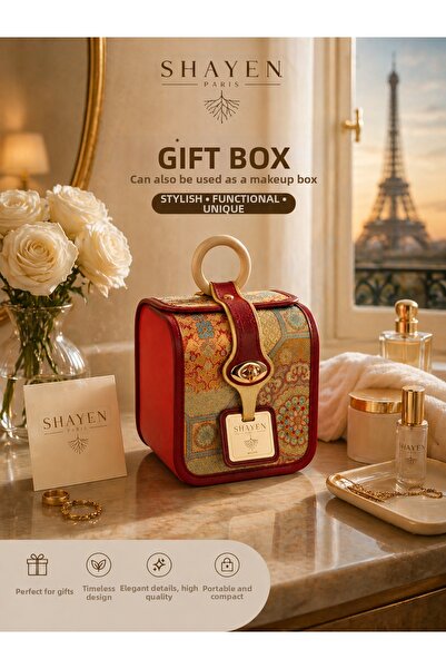 Shayen Paris Royal Mosaic Luxe Makeup Bag