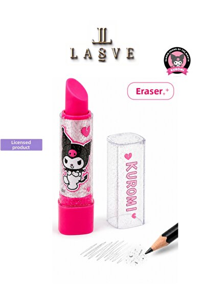 kuromi New Season Funny Lipstick Eraser Soft Erasing