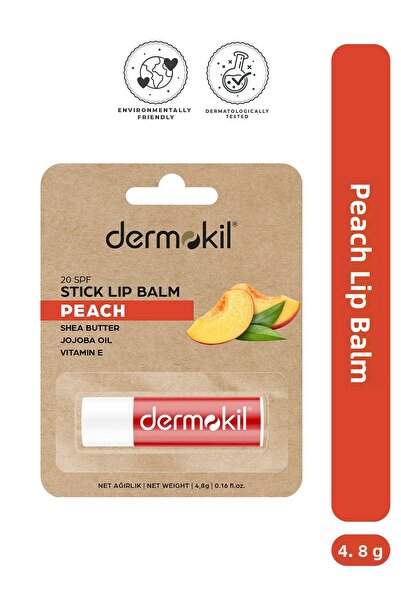 Dermokil Peach Lip Balm 4.8 g