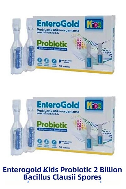 EnteroGold Supplementary Food for Children Containing 2 Billion Probiotic Mic...