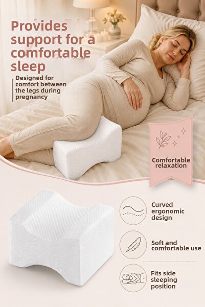EpiRelax Orthopedic Leg Pillow for Side Sleepers Knee Support for Pregnant Women