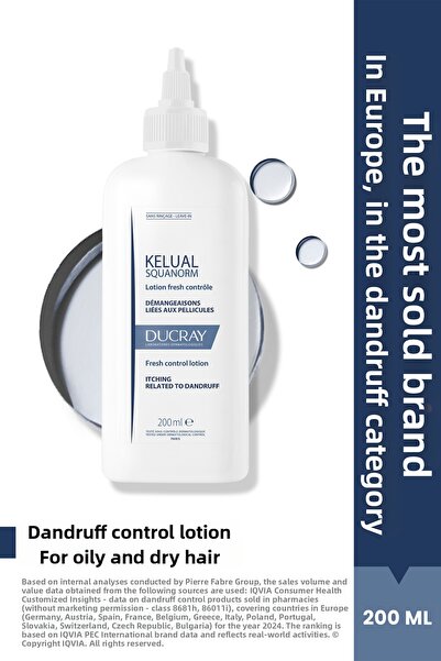 Ducray Kelual Squanorm Anti-Dandruff and Itching Soothing Lotion 200 ml
