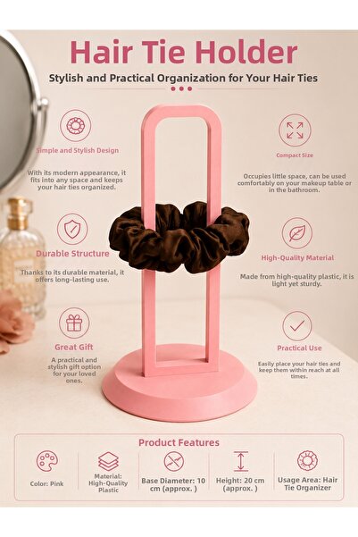 novaPrint Minimalist Hairpin Stand – Desktop Hairpin Organizer Decorative Org...