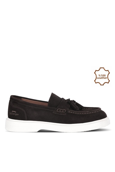 Slazenger Yonder I Men's Leather Brown Suede Comfort