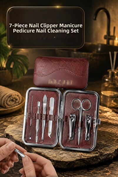 Mestore 7 Piece Professional Set for Ingrown Nail Cleaning and Daily Care