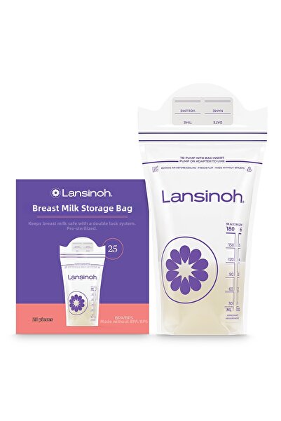 Lansinoh Breast Milk Storage Bags 25Pcs
