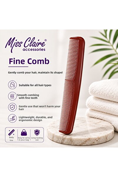 MİSS CLAİRE Plastic thin comb