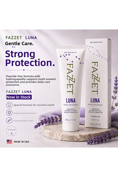 pro bleach معجون أسنان فازيت لونا 122 جرام مع نانو هيدروكسي أباتيت لإعادة الت...