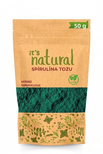 it's Natural Spirulina Powder 50 g Without Additives