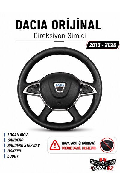 Dacia Logan Sandero Dokker Lodgy Direksiyon Simidi (Derisiz Tuşsuz) Orijinal ...