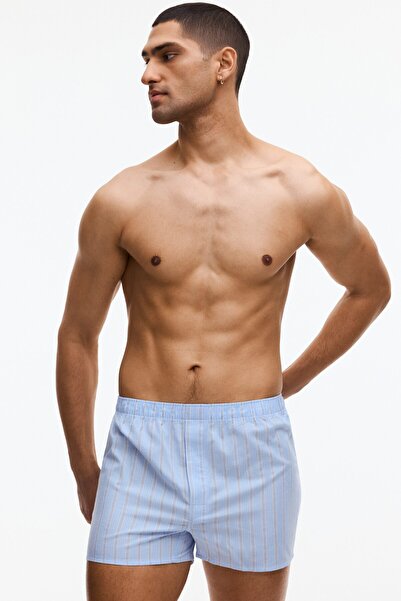 H&M 2'li Dokuma Boxer Şort