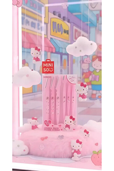 SANRIO Lisanslı Hello Kitty Ve Arkadaşları Pembe Koleksiyonu Hassas Kaş Ve Yü...
