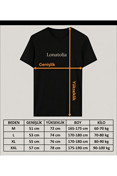 LONATOLİA Erkek Beyaz %95 Pamuk Slim Fit Dar Kesim Bisiklet Yaka Basic Tişört