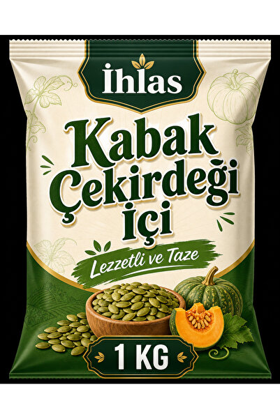 İhlas Kabak Çekirdeği İçi 100GR - Doğal ve Besleyici taze/ lazzetli 1KG