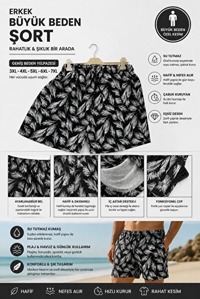 AEY SHOES BATTAL ERKEK DENİZ ŞORTU