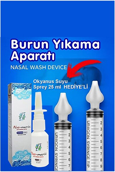 potasyum Şırıngalı Burun Aspiratörü Bebek Burun Temizleme Aparatı Şırınga 10 ...