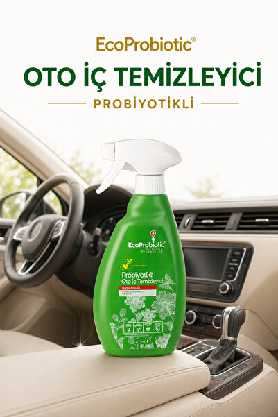 EcoProbiotic Otomobil Araç İçi Temizleyici Sprey 400 ml | Torpido, Döşeme, Plastik & Vinil İç Temizlik